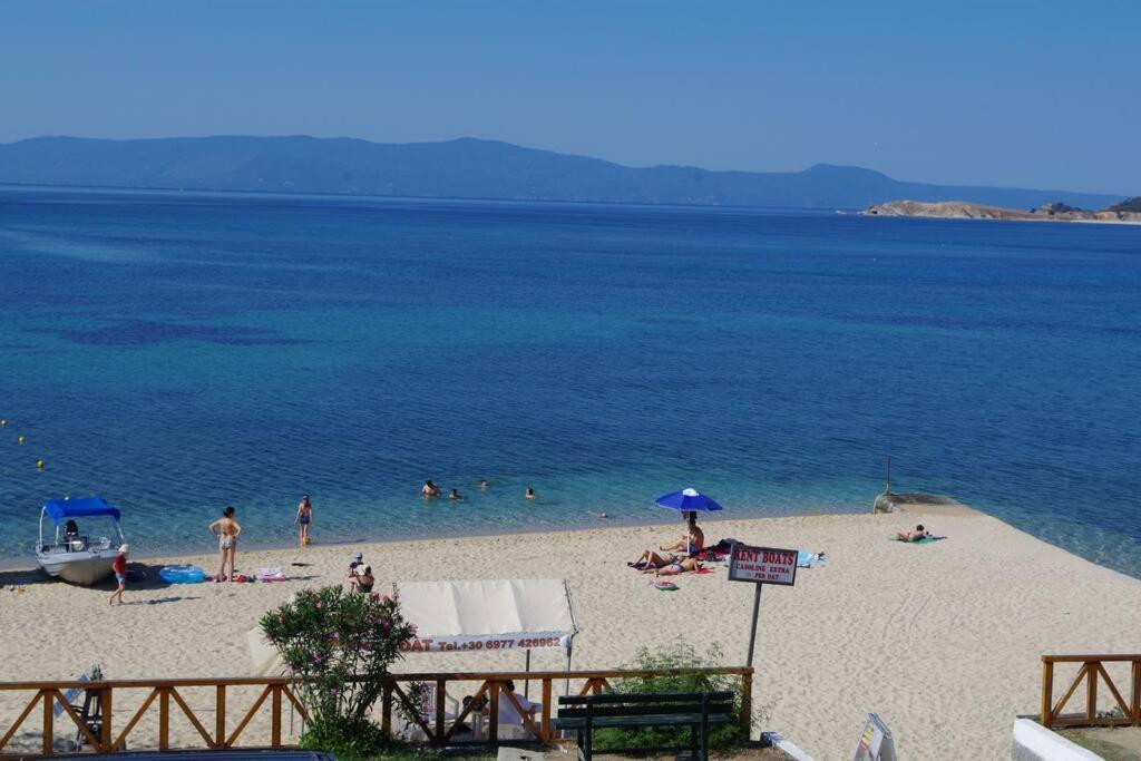 Seafront Centre Ouranoupoli Daire Dış mekan fotoğraf